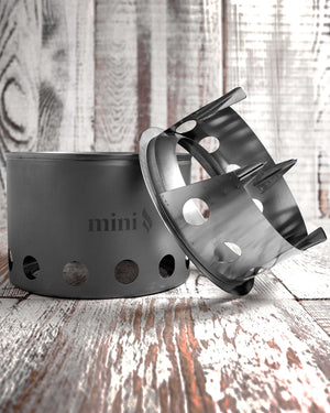 backpacking mini wood stove NEW Bushbuddy Mini (Delayed Lead Times)